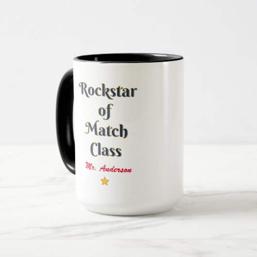 Rockstar of match class mok (Voorkant links)