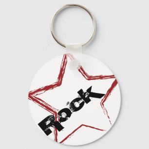 Rockstar-ontwerp Sleutelhanger