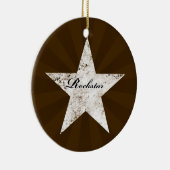 Rockstar Ornament (grijze texturen - licht) (Rechts)