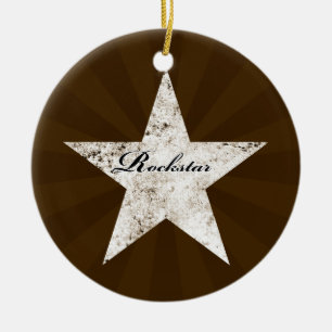 Rockstar Ornament (grijze texturen - licht)