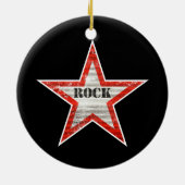 Rockstar Ornament (zwarte achtergrond) (Achterkant)