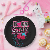 Rockstar Papieren Bordje (Feest)