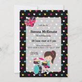 Rockstar party kaart (Voorkant)