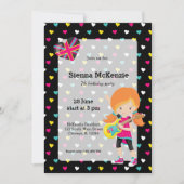 Rockstar party kaart (Voorkant)