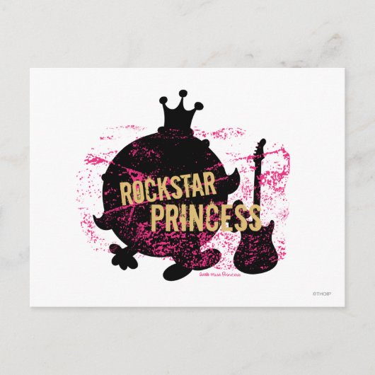 Rockstar Princess Briefkaart (Voorkant)