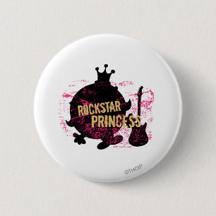 Rockstar Princess Ronde Button 5,7 Cm