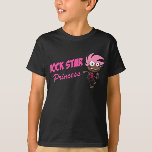 Rockstar Princess T-shirt (Voorkant)
