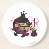Rockstar Princess Zandsteen Onderzetter (Voorkant)