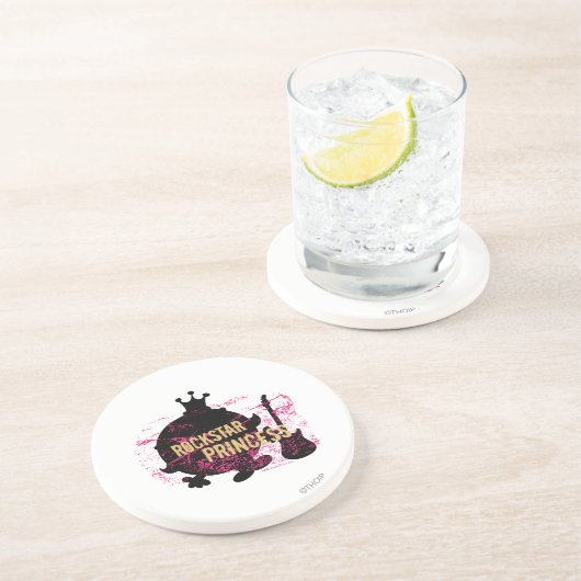 Rockstar Princess Zandsteen Onderzetter (Zijkant)