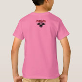 ROCKSTAR prinses - meisjes t-shirt (Achterkant)