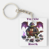 Rockstar Reptiles Midnight Jam Session Sleutelhanger (Voorkant)