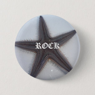 Rockstar Ronde Button 5,7 Cm