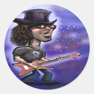 Rockstar Ronde Sticker