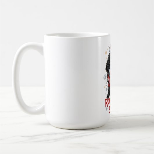 Rockstar Santa Mug Koffiemok (Links)