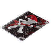 rockstar santa notitieboek (Linkerzijde)
