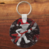 rockstar santa sleutelhanger (Voorkant)