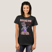 Rockstar Sister T-shirt (Voorkant volledig)