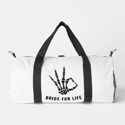 Rockstar Skeleton Bruid Squad tas (Voorkant)
