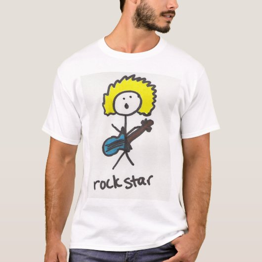 Rockstar T-shirt (Voorkant)