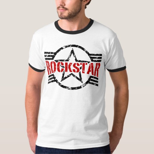 Rockstar T-shirt (Voorkant)