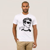 Rockstar-T-shirt - Wit T-shirt (Voorkant volledig)