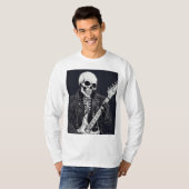 Rockstar Threads: Skull & Shades Collectie T-shirt (Voorkant volledig)