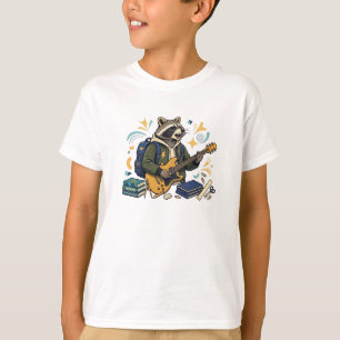 Rockstar Wasbeer Student - Cool Terug naar School T-shirt