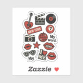 rockstars aesthetic sticker (Vel)