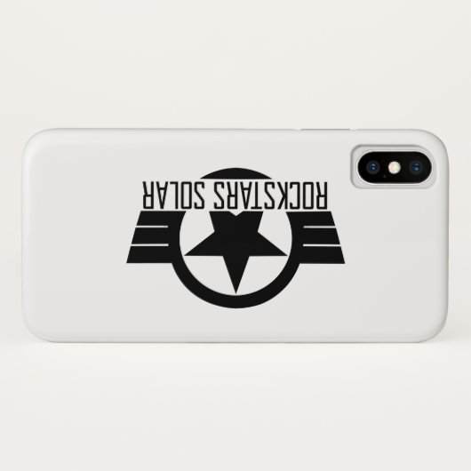 Rockstars Solar Iphone X Hoesje (Achterkant (horizontaal))