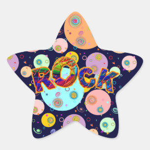 Rockstars Ster Sticker