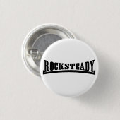 Rocksteady Black Button (Voorkant /achterkant)