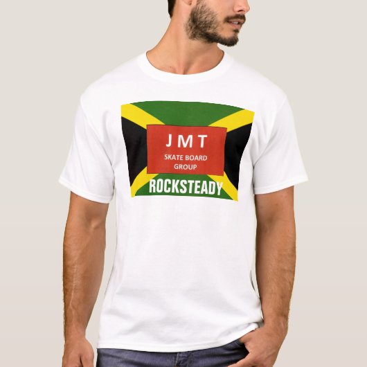 ROCKSTEADY Heren Basic T-shirt (Voorkant)
