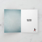 Rockster & elektrische gitaar - grunge look voor m kaart (Binnen)