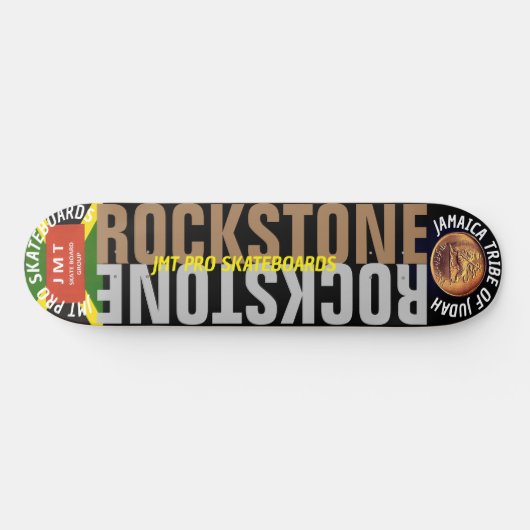 ROCKSTONE 8 1/4 "Skateboard Deck Persoonlijk Skateboard (Horizontaal)