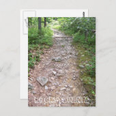 rocksylvania appalachian trail rocky briefkaart (Voorkant / Achterkant)