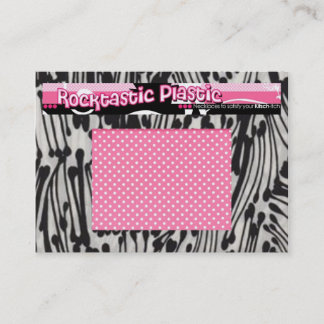 Rocktastic Plastic Visitekaartje