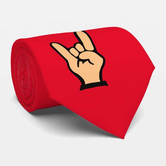 rockteken voor rode stropdas (Opgerold)