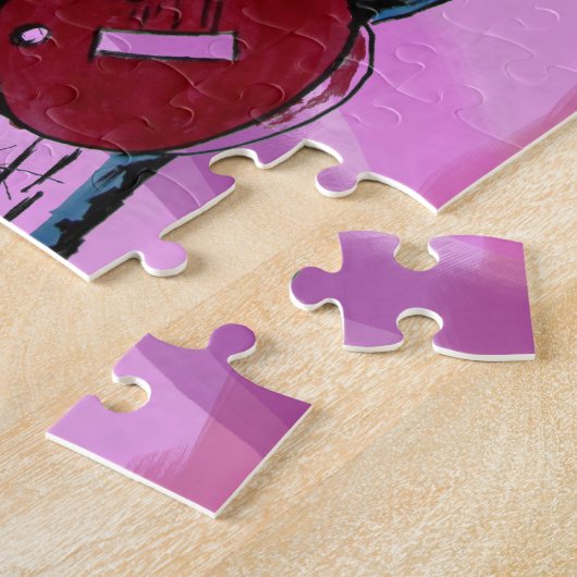 Rocktin Man Cometh! Legpuzzel (Zijkant)