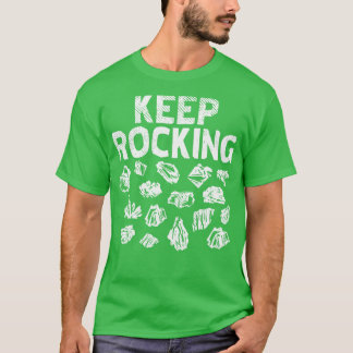 Rockverzamelaar blijf rocken 1 t-shirt