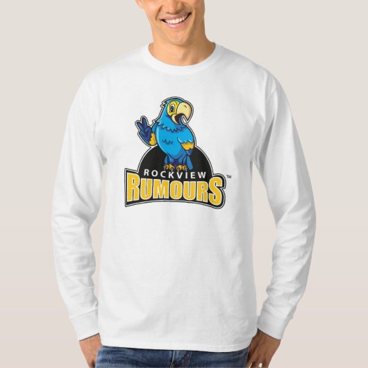 Rockview Rumors Parrot Mascot T-shirt (Mannen) (Voorkant)