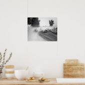 Rockville Fair Auto Races, 1923.  foto Poster (Keuken)