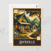 Rockville, Maryland |  Briefkaart (Voorkant / Achterkant)
