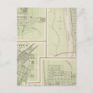 Rockville, Parke Co, Montezuma, Parke Co Briefkaart