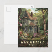 Rockville Retro - Een glimp van de charme van Mary Briefkaart (Voorkant / Achterkant)