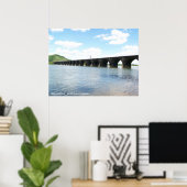 Rockville Stone Masonry Arch Railway Bridge Poster (Thuiskantoor)