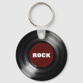 rockvinylrecord sleutelhanger (Voorkant)