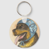 Rockwailler con gorro waterpolo sleutelhanger (Voorkant)