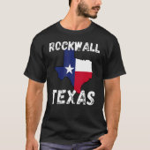 Rockwall TX Texas Shirt Texas Cities Shirt (Voorkant)