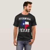 Rockwall TX Texas Shirt Texas Cities Shirt (Voorkant volledig)