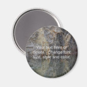 Rockwandreflecties #3 Gepersonaliseerd Magneet (Voorkant / Achterkant)
